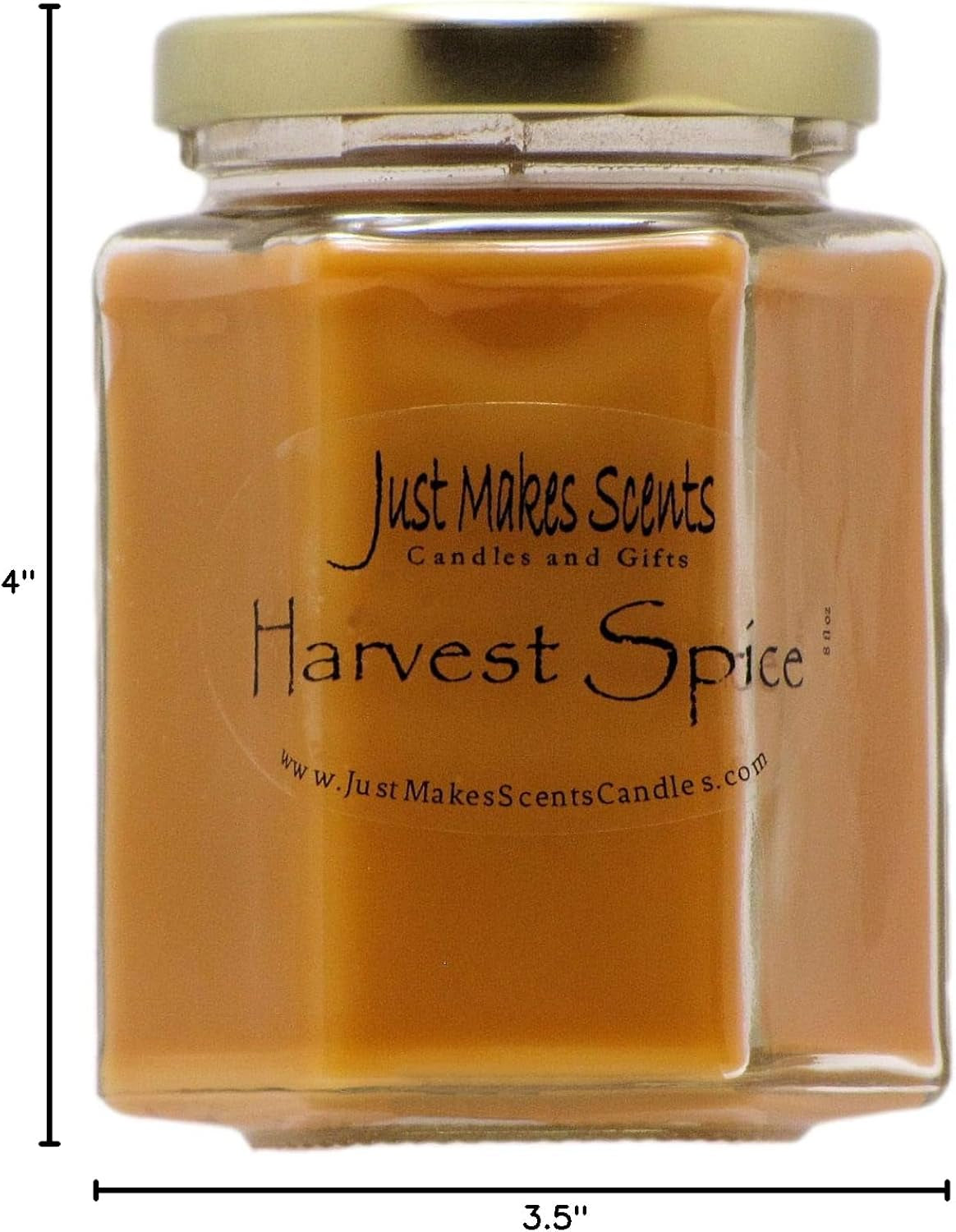Harvest Spice Scented Blended Soy Candle | Fall Fragrance Candles | Hand Poured in the USA
