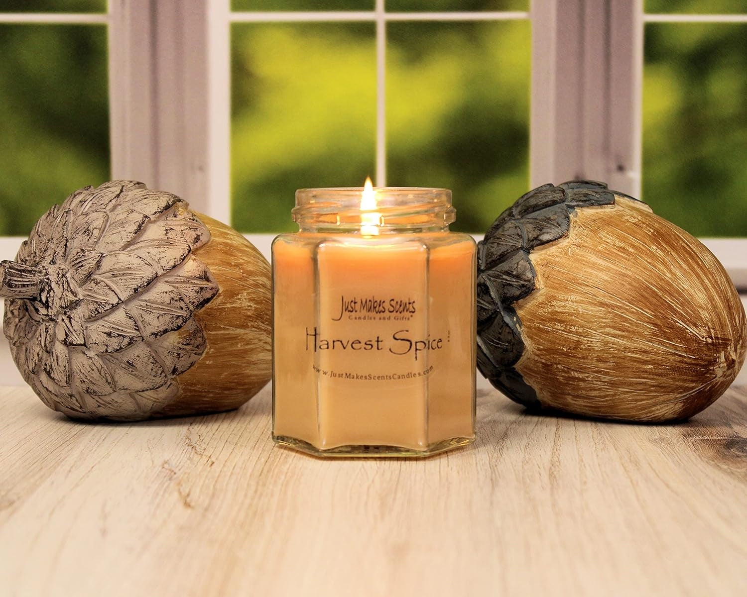 Harvest Spice Scented Blended Soy Candle | Fall Fragrance Candles | Hand Poured in the USA