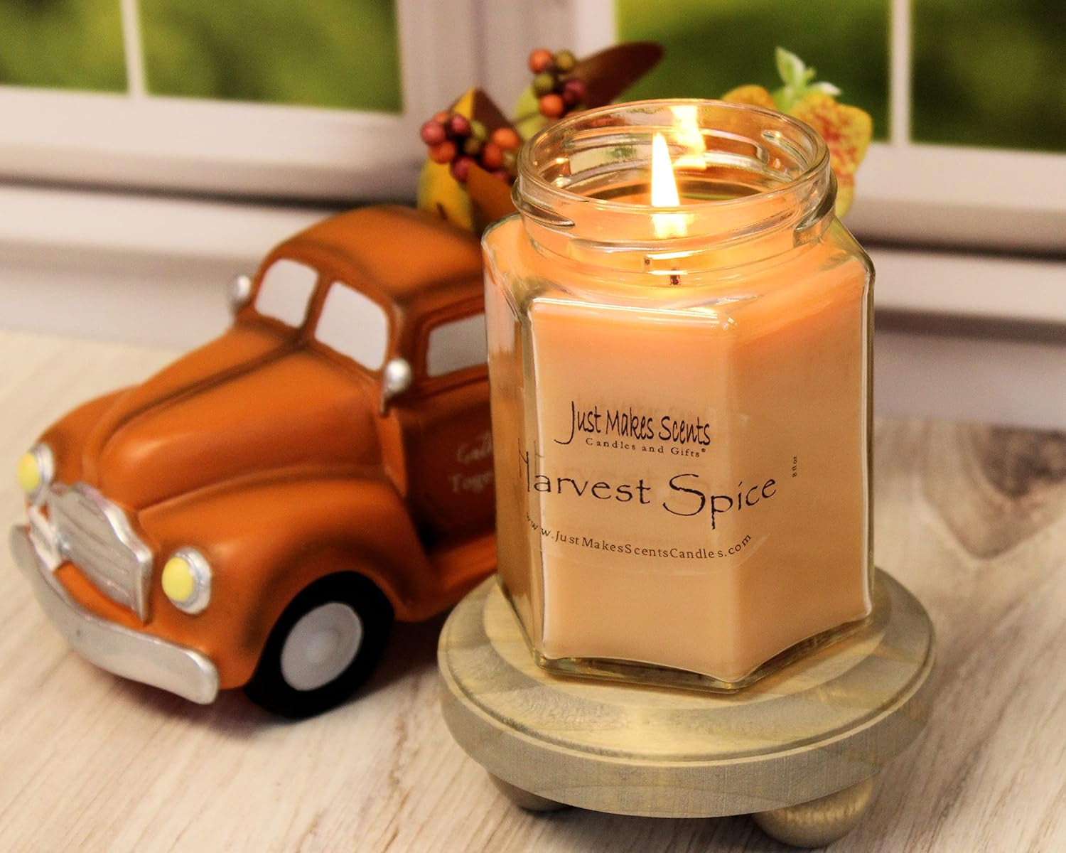 Harvest Spice Scented Blended Soy Candle | Fall Fragrance Candles | Hand Poured in the USA