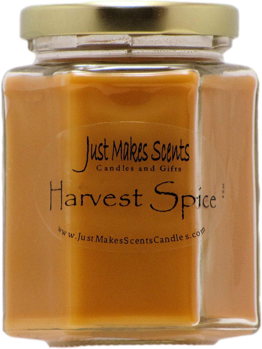 Harvest Spice Scented Blended Soy Candle | Fall Fragrance Candles | Hand Poured in the USA